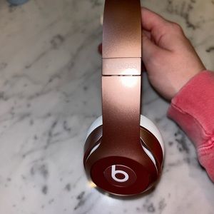 Rose Gold Beats Solo Wireless Headphones